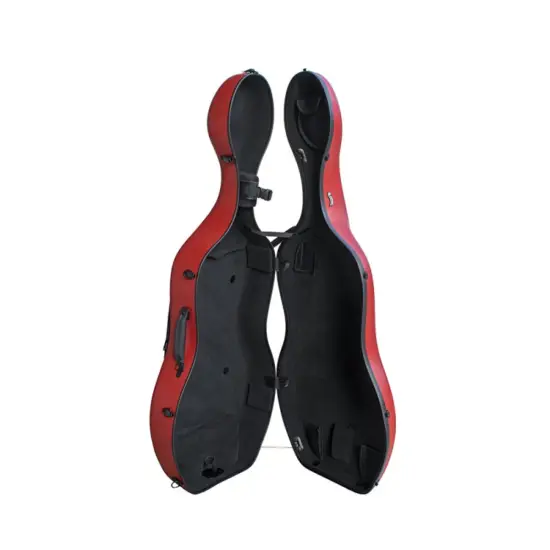 Artist ESTOJO VIOLONCELO 4/4 Dynamic Policarbonato Vermelho
