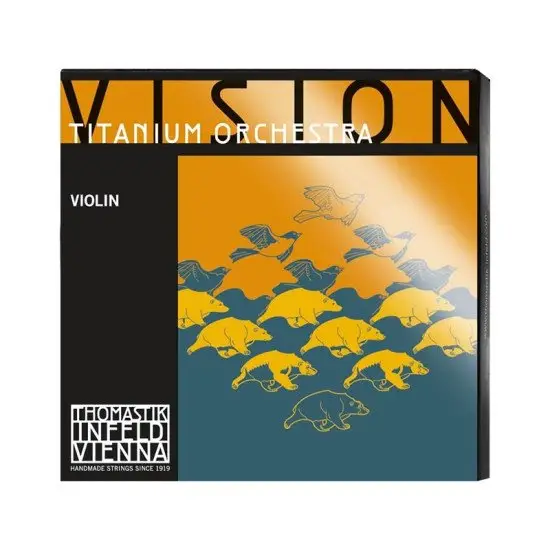 Thomastik SET CORDAS VIOLINO 4/4 Vision Titanium Orchestra VIT 100O Ball End Medium Tension