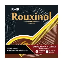 ROUXINOL SET CORDAS BANDOLIM R 40