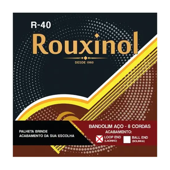 ROUXINOL SET CORDAS BANDOLIM R 40