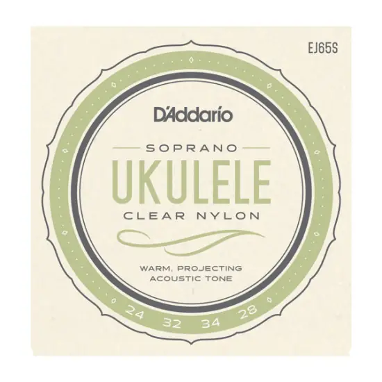 Daddario SET CORDAS UKULELE Soprano EJ65S