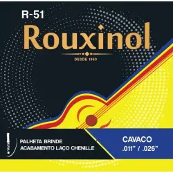 ROUXINOL SET CORDAS CAVAQUINHO BRASILEIRO R 51