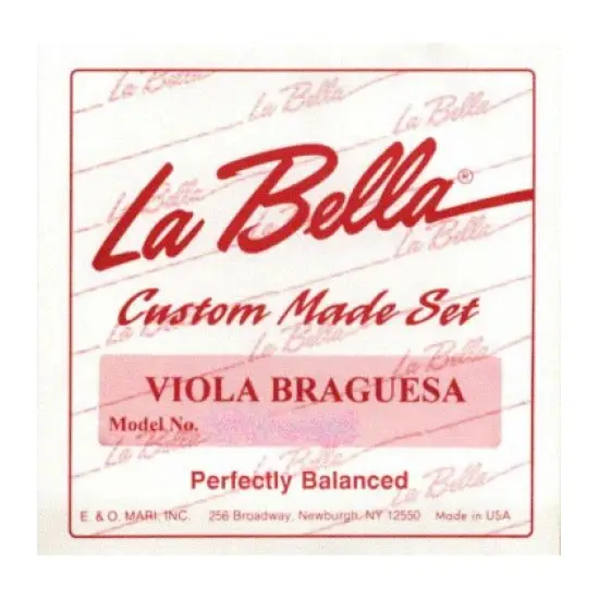 La Bella SET CORDAS Viola Braguesa VB  100