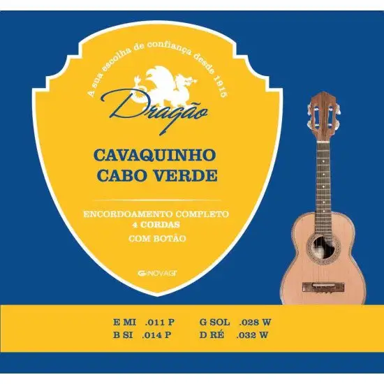Dragão SET CORDAS Cavaquinho Cabo Verde 061