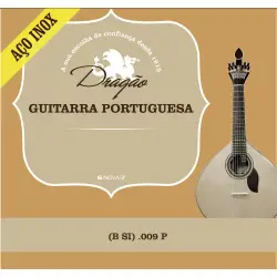 Dragão CORDA GUITARRA PORTUGUESA .009P Aço Inox (B)