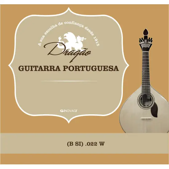 Dragão CORDA GUITARRA PORTUGUESA .022W (B)