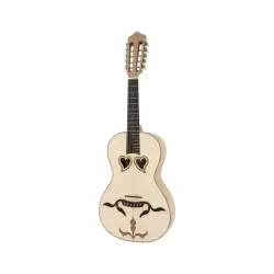 Artimusica VIOLA REGIONAL Amarantina 2 Corações