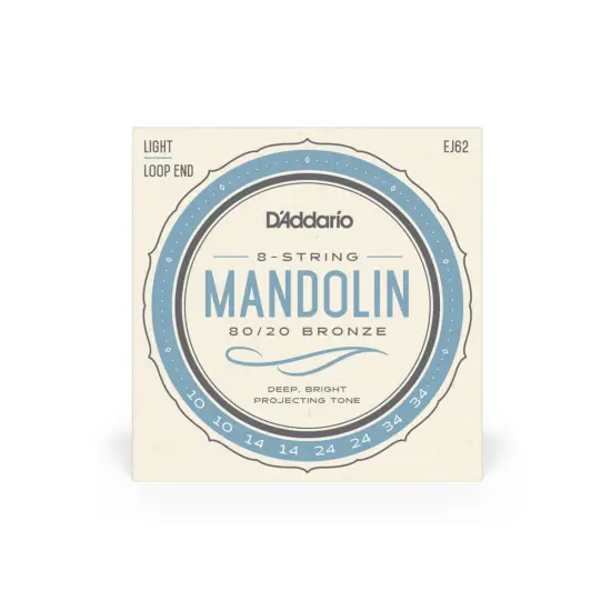 Daddario SET CORDAS BANDOLIM EJ62 Light 10 34