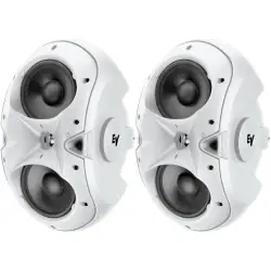 EV Electro Voice PAR COLUNAS Sonorização EVID 4.2 White