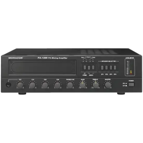 MONACOR AMPLIFICADOR POTENCIA PA 1200