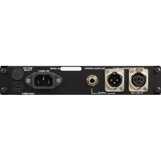 PHOENIX AUDIO PREAMP MICROFONE/DI/EQ DRS Q4M