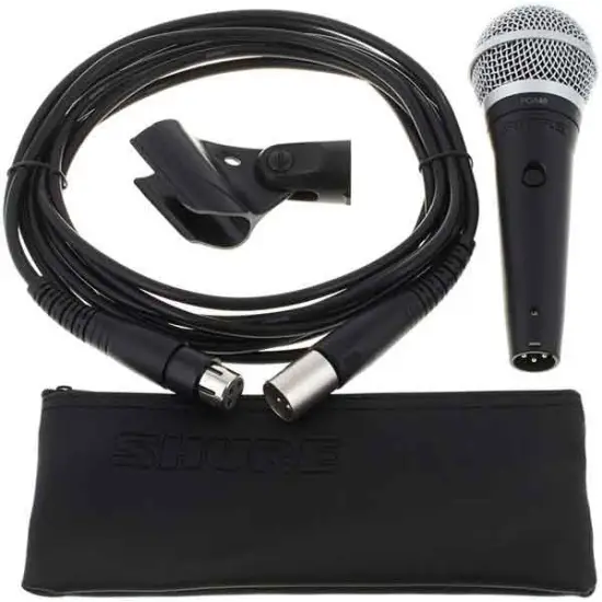 Shure MICROFONE MÃO PGA48