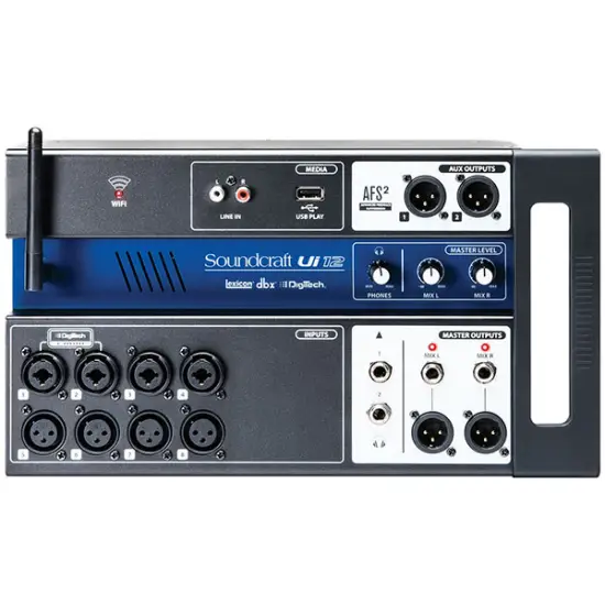 Soundcraft MESA MISTURA Ui12