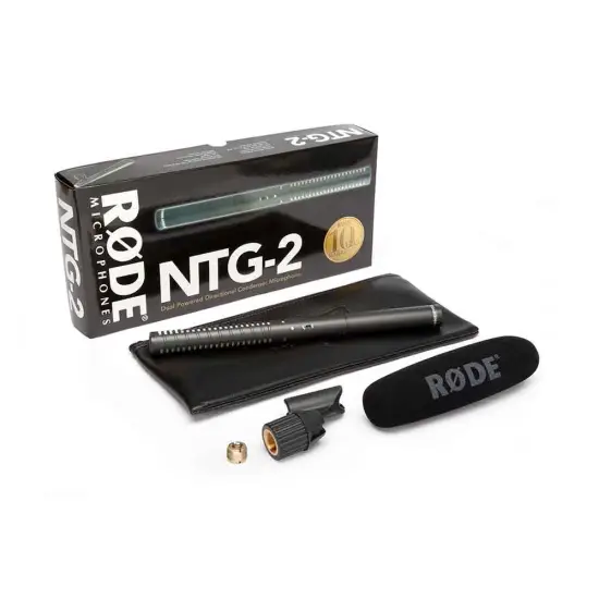 Rode MICROFONE CONDENSADOR SHOTGUN NTG 2