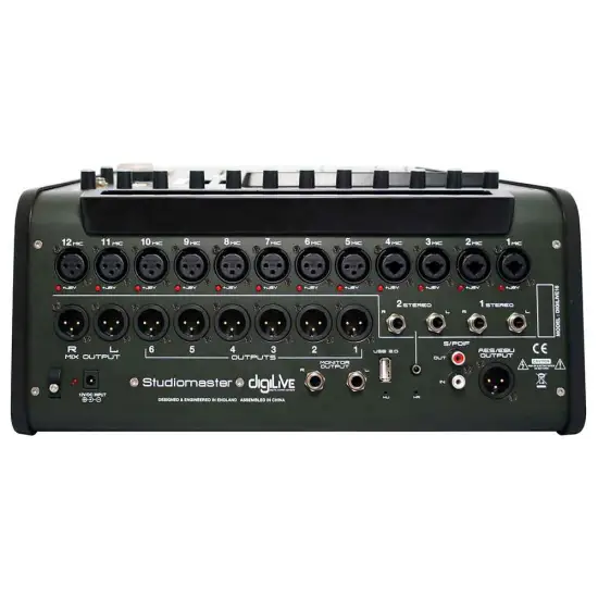 Studiomaster MESA MISTURA DIGITAL DIGILIVE 16