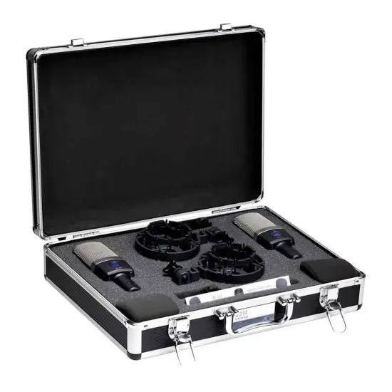 AKG PAR MICROFONES CONDENSADOR C 214 Matched Pair