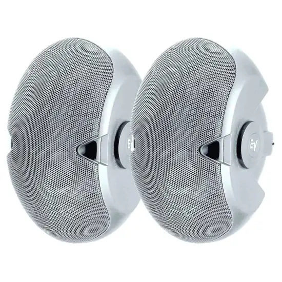 EV Electro Voice PAR COLUNAS Sonorização EVID 6.2 White