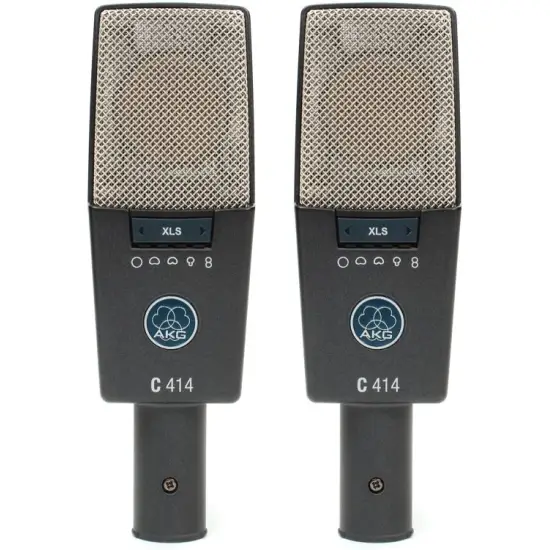 AKG MICROFONE CONDENSADOR C 414 XLS Matched Pair