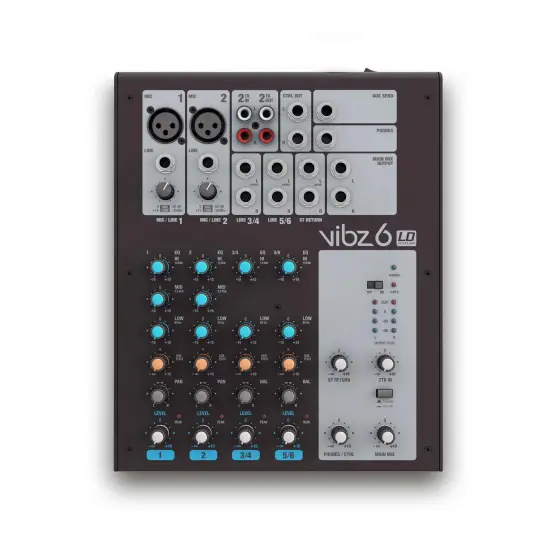 LD Systems MESA MISTURA ANALOGICA VIBZ 6