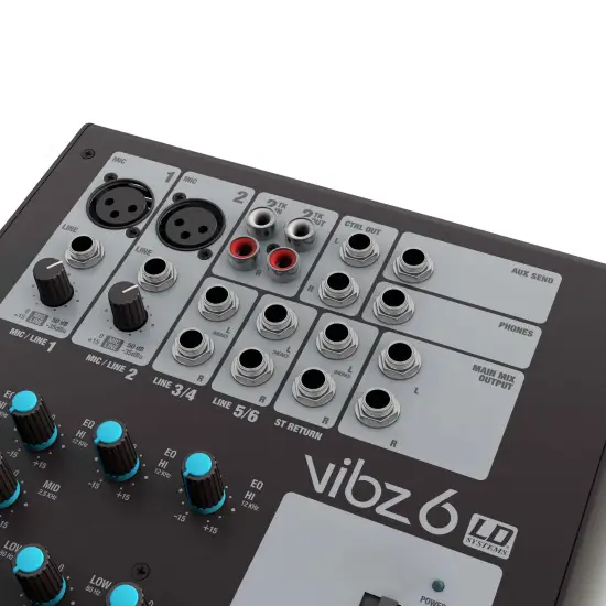 LD Systems MESA MISTURA ANALOGICA VIBZ 6