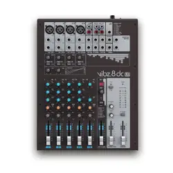 LD Systems MESA MISTURA ANALOGICA VIBZ 8 DC