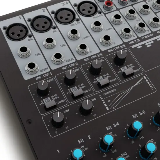 LD Systems MESA MISTURA ANALOGICA VIBZ 8 DC