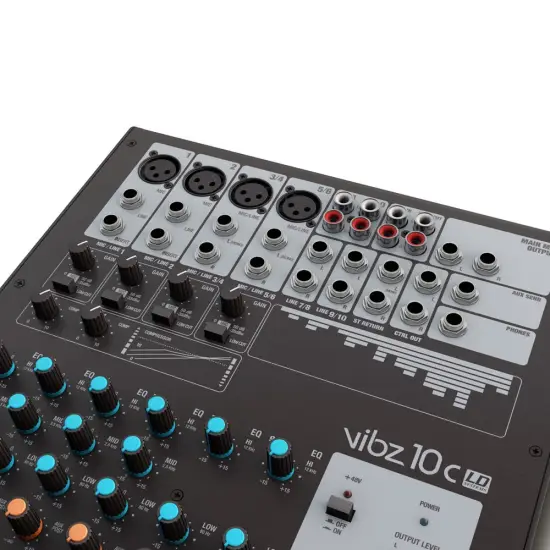 LD Systems MESA MISTURA ANALOGICA VIBZ 10 C