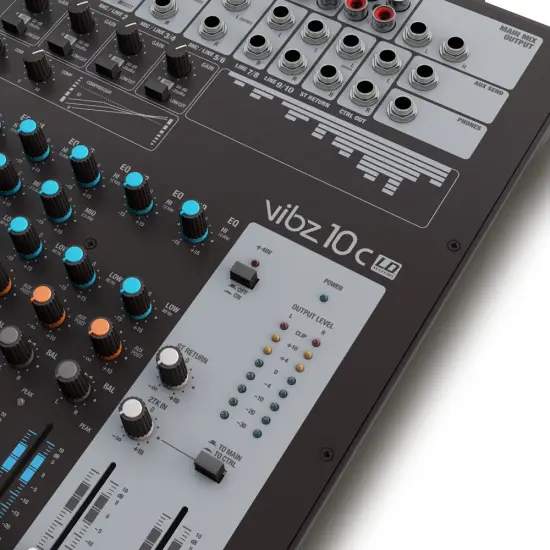 LD Systems MESA MISTURA ANALOGICA VIBZ 10 C