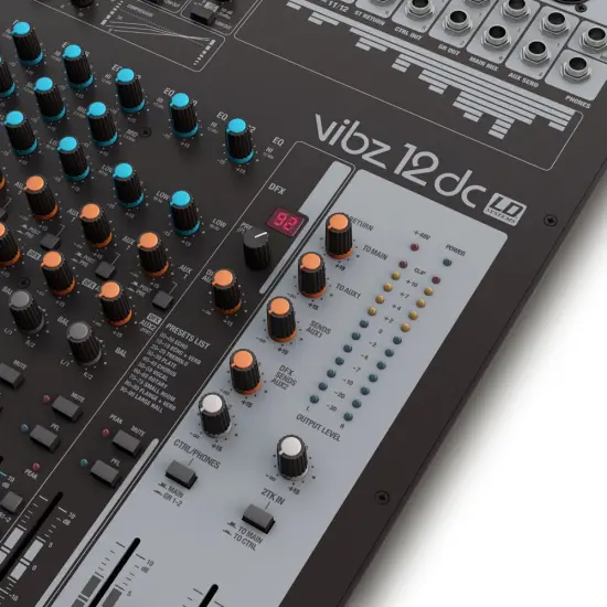 LD Systems MESA MISTURA ANALOGICA VIBZ 12 DC