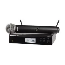 Shure SISTEMA MICROFONE MÃO BLX24RE/SM58 H8E