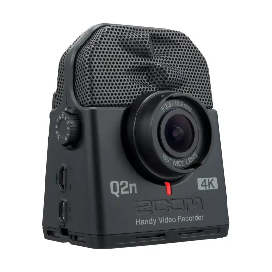Zoom GRAVADOR PORTATIL Q2n 4k