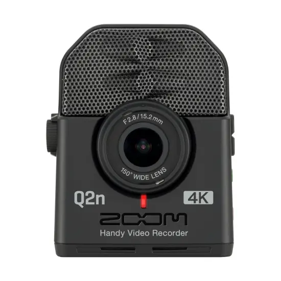 Zoom GRAVADOR PORTATIL Q2n 4k
