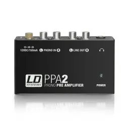 LD Systems PRÉ AMPLIFICADOR PHONO PPA 2