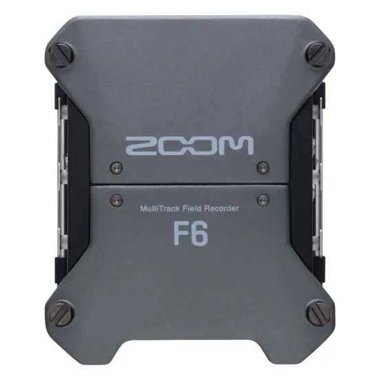 Zoom GRAVADOR PORTATIL F6 Multitrack Field Recorder