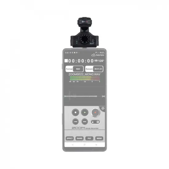 Zoom MICROFONE AM7 Mid side Stereo para Android