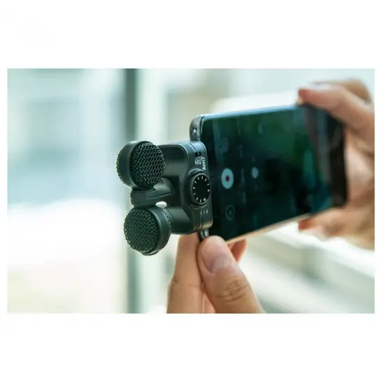 Zoom MICROFONE AM7 Mid side Stereo para Android