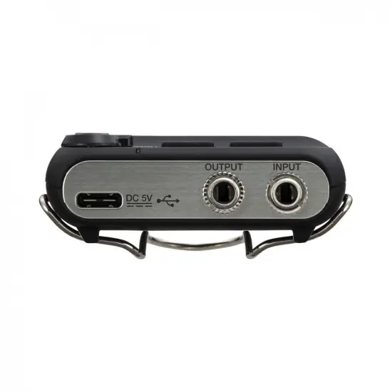 Zoom GRAVADOR PORTATIL c/micro de lapela F2 Black