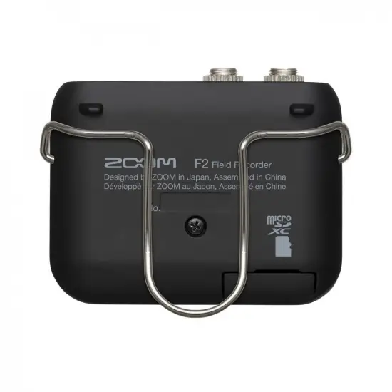 Zoom GRAVADOR PORTATIL c/micro de lapela F2 Black