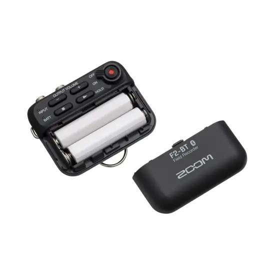 Zoom GRAVADOR PORTATIL c/micro de lapela F2 BT Bluetooth Black
