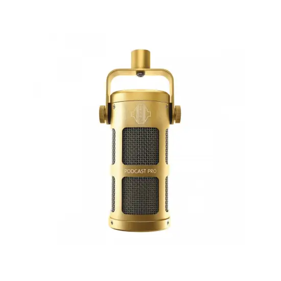 Sontronics MICROFONE DINAMICO Podcast Pro Gold