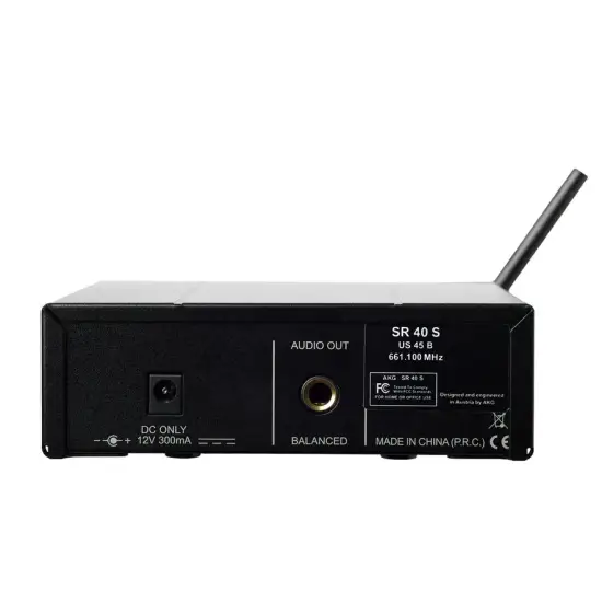 AKG SISTEMA MICROFONE MAO WMS40MINI Vocal Set BD US25A (537.500 MHz)