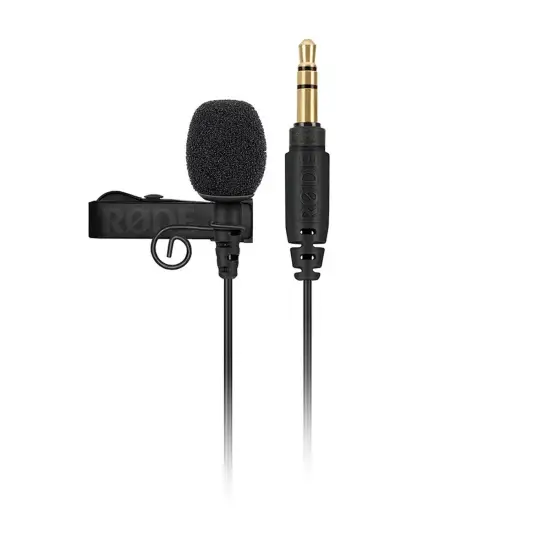 Rode MICROFONE LAPELA Lavalier GO Black