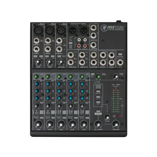 Mackie MESA MISTURA 802VLZ4 Ultra Compacta 8 Canais