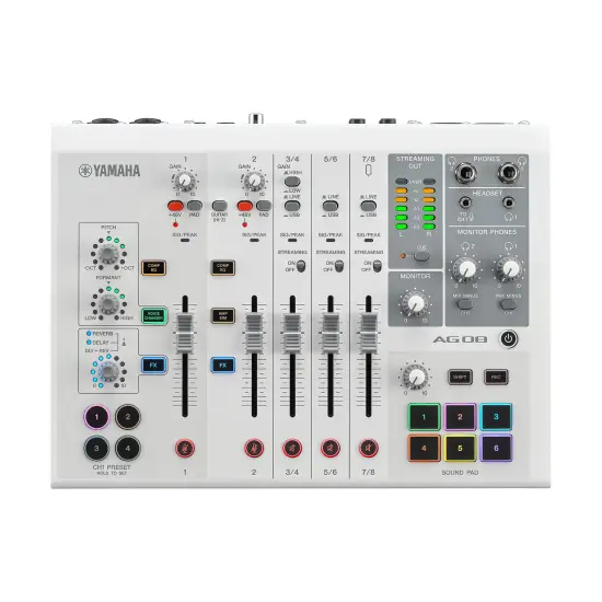 Yamaha MESA MISTURA AG08 WH
