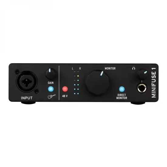 Arturia INTERFACE USB Minifuse 1 Black