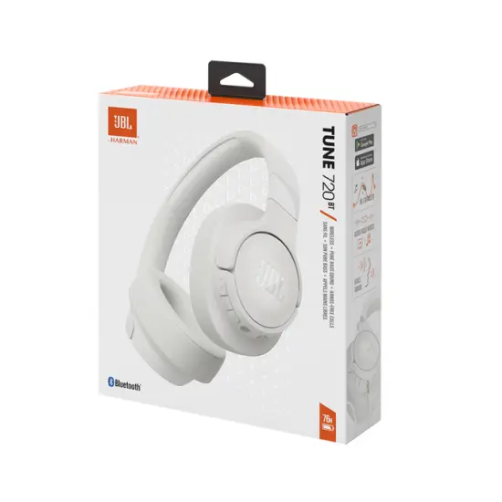 JBL AUSCULTADORES BLUETOOTH Tune 720 BT WHT