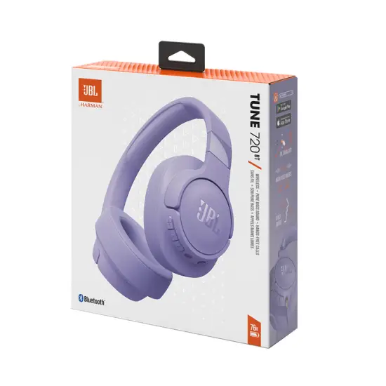 JBL AUSCULTADORES BLUETOOTH Tune 720 BT PUR