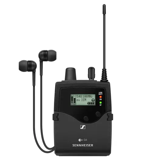 Sennheiser RECETOR MONIÇÃO IN EAR EK IEM G4 G Band (566 608 MHz)