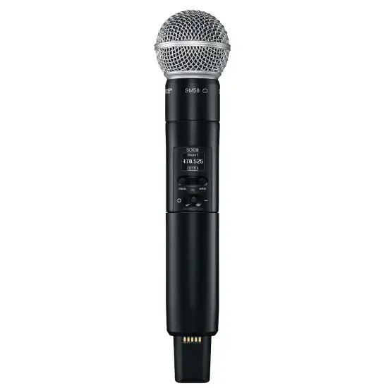 Shure SISTEMA MICROFONE MAO SLXD24DE/SM58 L56 (650 694MHz)