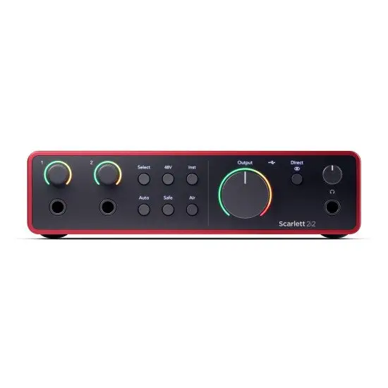 Focusrite INTERFACE USB Scarlett 2i2 4th Gen
